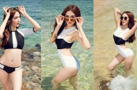Thí sinh The Face khoe dáng sexy với áo tắm