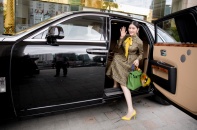 Lý Nhã Kỳ với style thời trang quý phái khi dự hội nghị 