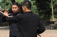 Diễn viên đóng thế Công Lý bị chém trúng tay phải đi cấp cứu