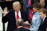 Những khoảnh khắc ấn tượng trong lễ nhậm chức của Tổng thống Trump