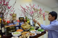 Cách làm mâm cỗ cúng Giao thừa trong nhà và ngoài trời