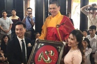 MC Thành Trung và bạn gái tổ chức đám cưới ở chùa