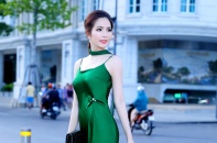 Dương Kim Ánh diện váy dây gợi cảm trong bộ ảnh mới