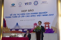 Hội nghị Thượng đỉnh Kinh doanh Việt Nam lần đầu tiên được tổ chức trong dịp APEC 2017