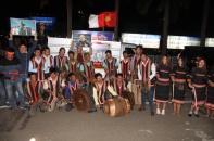 Người dân phố núi tưng bừng đón ông Park Hang Seo