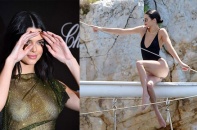 Kendall Jenner thả rông vòng một, khoe chân dài ở Cannes