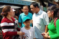 Quyền Linh, Minh Luân viếng hiệp sĩ vừa qua đời vì bị cướp đâm