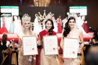 Dương Thùy Linh đăng quang Mrs Worldwide 2018