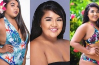 Thí sinh Hoa hậu Hoàn vũ Guam gây bàn tán vì quá béo