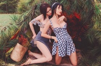 Bất chấp việc bị "ném đá", Á hậu Thư Dung vẫn thoải mái share ảnh phản cảm