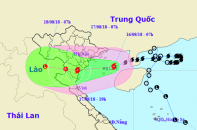 Dự báo thời tiết hôm nay: Đêm nay bão vào các tỉnh từ Thái Bình đến Thanh Hóa