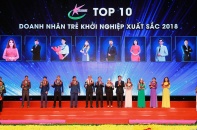 Top 10 Doanh nhân trẻ khởi nghiệp xuất sắc năm 2018 