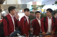 Olympic Việt Nam rời Indonesia, lên chuyên cơ về nước