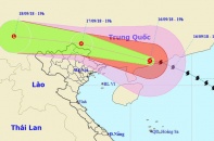 Vì sao bão số 6 đi lệch sang Trung Quốc?