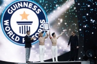 Quốc Cơ, Quốc Nghiệp xác lập kỷ lục Guinness Thế giới tại Italy