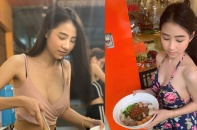 Thực khách săn tìm địa chỉ quán mỳ của cô chủ nóng bỏng