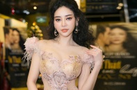 Ngọc Ny The Voice mặc váy bó khoe vòng eo 54 cm