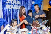 Vợ chồng Jennifer Phạm tổ chức sinh nhật cho Bảo Nam