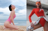 Phong cách thời trang sexy chuộng màu sắc của Tóc Tiên