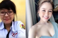 Ngỡ ngàng nhan sắc của hot girl Trâm Anh trước khi "dao kéo"