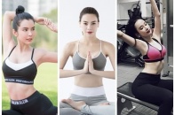 Những sao Việt sở hữu đường cong nóng bỏng nhất khi tập Yoga