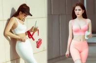 Ngọc Trinh diện bra-top xuống phố