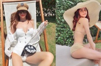 Bikini, monokini lộ rõ thân hình đẹp từng centimet của Hà Hồ