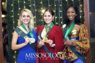 Hoàng Hạnh giành huy chương vàng đầu tiên tại Hoa hậu Trái đất 2019 