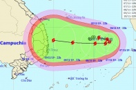 Bão Nakri có thể vào Nam Trung Bộ