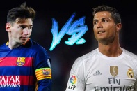 Messi san bằng kỷ lục hat-trick của Ronaldo