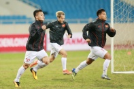 Cận cảnh buổi tập buổi cuối của tuyển Việt Nam trước đại chiến Thái Lan