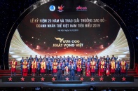 Vinh danh Top 10 Sao Đỏ - Doanh nhân trẻ Việt Nam tiêu biểu 2019
