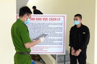 Bắt đối tượng trốn truy nã trong khu cách ly