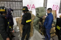 Triệt phá đường dây buôn lậu đặc biệt lớn qua biên giới với Trung Quốc