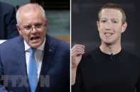 Australia tuyên bố sẽ không lùi bước trước Facebook