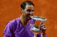 Hạ bệ Djokovic, Nadal hoàn tất ‘cú Decima’ tại Rome Masters