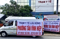 Trạm y tế lưu động - “điểm tựa” cho F0 cách ly tại nhà