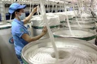 Giá tăng mạnh, xuất khẩu xơ sợi thắng lớn