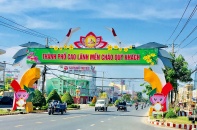 TP. Cao Lãnh - đầu tàu phục hồi và tăng trưởng kinh tế của tỉnh Đồng Tháp