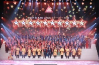 [Ảnh] Tôn vinh top 10 Sao Vàng đất Việt 2021