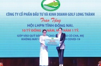 Golf Long Thành đồng hành “Mẹ đỡ đầu” chăm nuôi trẻ mồ côi do Covid-19