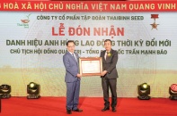 Ông Trần Mạnh Báo, Chủ tịch HĐQT, Tổng giám đốc Tập đoàn ThaiBinh Seed: Đồng hành không nghỉ cùng “người nông dân mới”