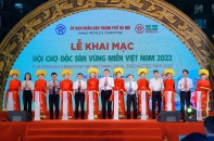 Hà Nội: Khai mạc Hội chợ Đặc sản Vùng miền Việt Nam 2022