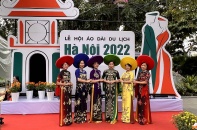 [Ảnh] Tưng bừng Lễ hội áo dài du lịch Hà Nội 2022