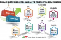 Xuất khẩu rau quả năm 2023 có thể đạt trên 5 tỷ USD