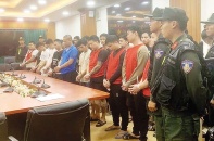 Triệt phá ổ nhóm lừa đảo xuyên biên giới "núp bóng" doanh nghiệp