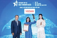 Vedan Việt Nam được vinh danh Top 10 nơi làm việc tốt nhất Việt Nam 2025 ngành thực phẩm - đồ uống