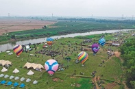 Cắm trại bên sông Cà Lồ chạm vào thiên nhiên và những miền ký ức