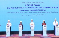 Khởi công Dự án Cụm nhà máy điện gió Phú Cường 1A và 1B - Hạng mục Trạm biến áp 220 kV