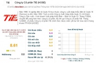 TIE chấm dứt hoạt động chi nhánh Bình Dương